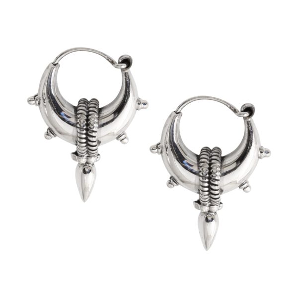 power hoops earring